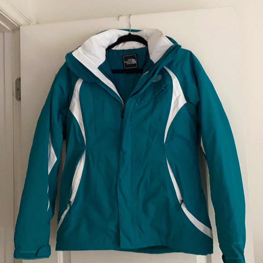 North Face 3-way winter Coat